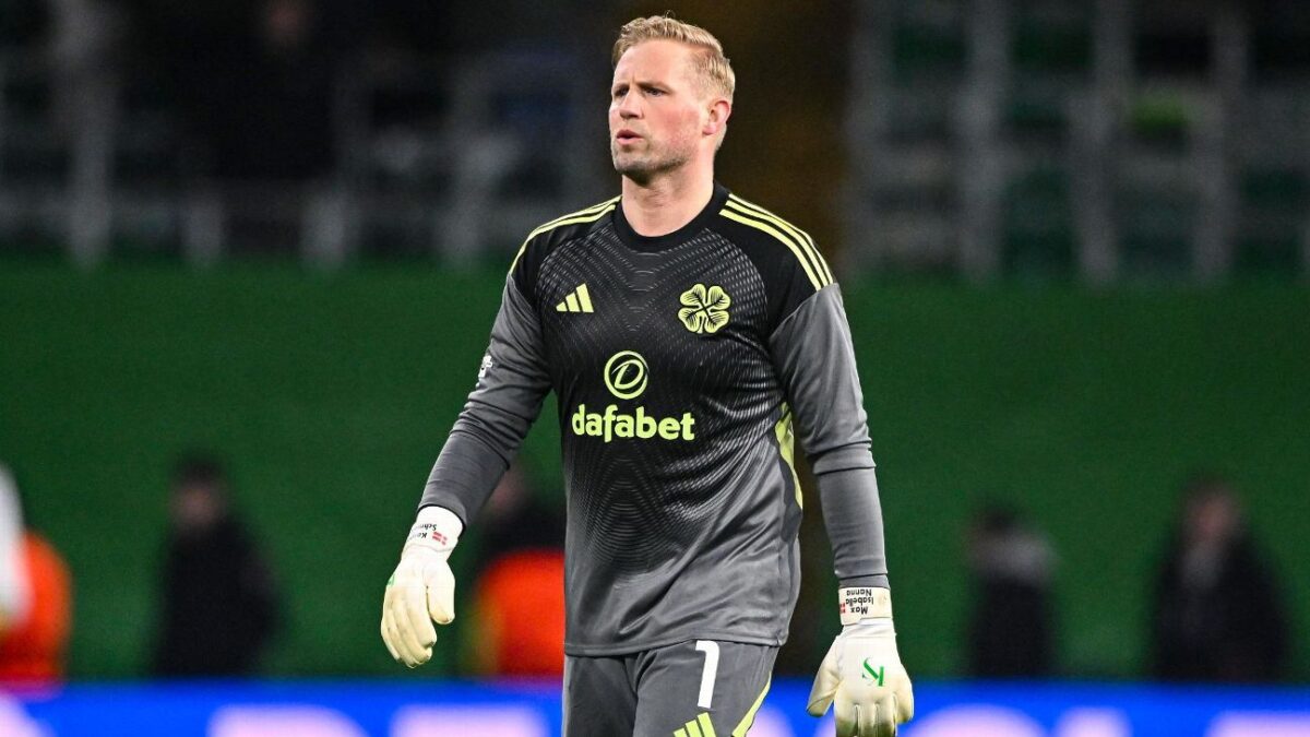 Celtic’s Schmeichel retires with shoulder injury