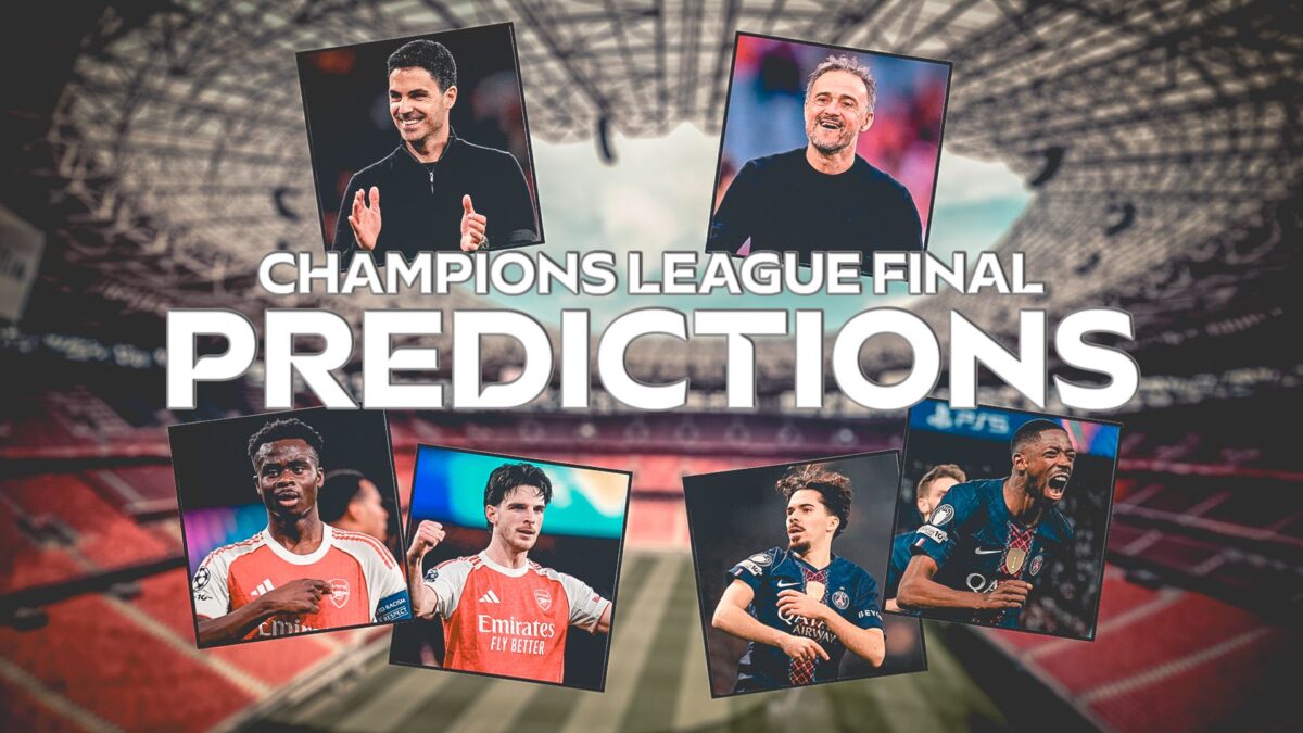CL final predictions: Arsenal can go from nearly-men to double winners